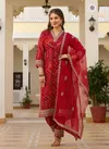 KF 3203 Kalaai Viscose Rayon Kurti With Bottom Dupatta Wholesale Shop In Surat